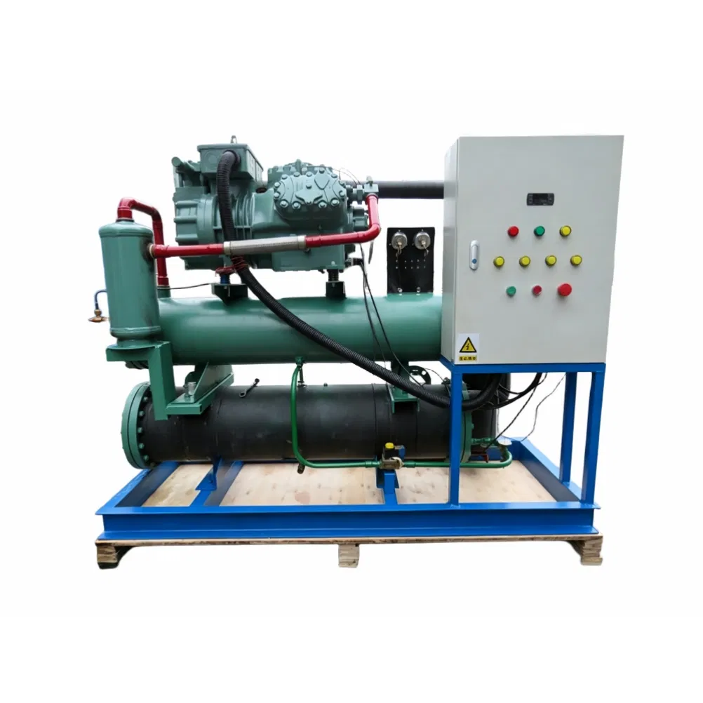 Cost Effective Large Capacity Ice Plant Brine Type Block Ice Maker Machine for Fishing Industry