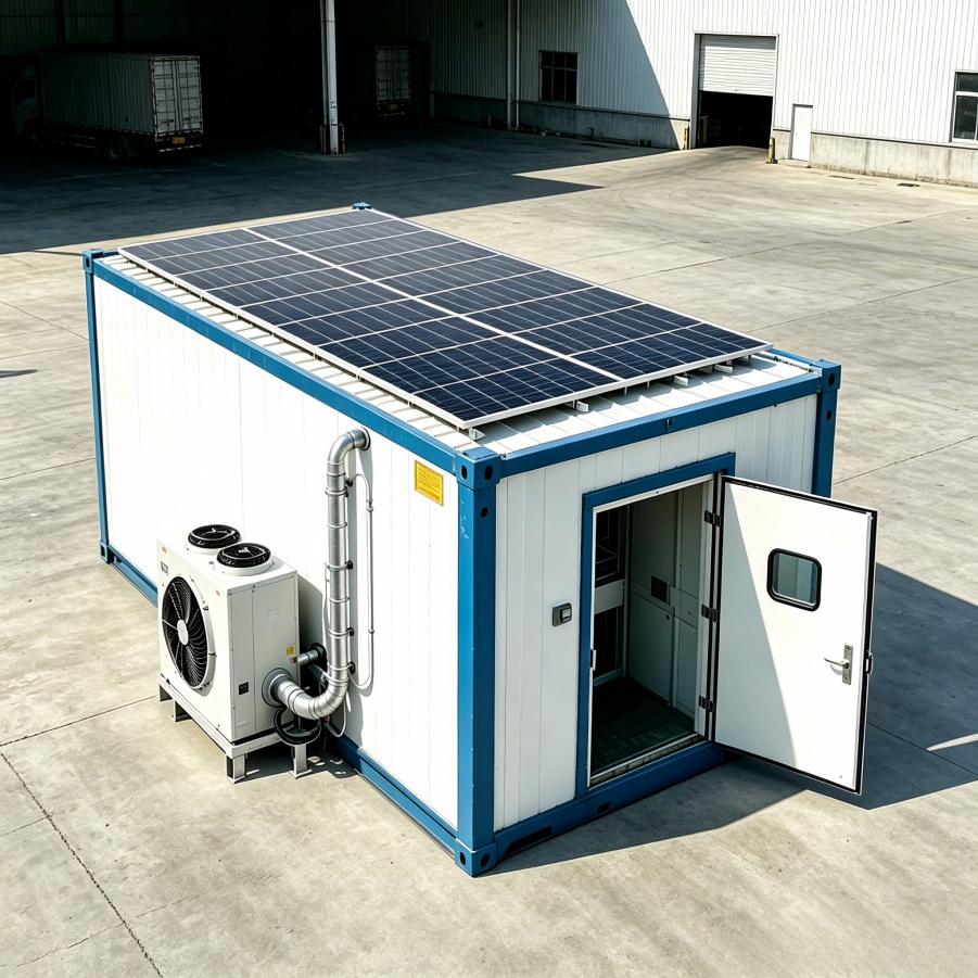 Military-Grade Quality Cold Storage Equipment Solar Freezer Room for Forensic and Mortuary Storage