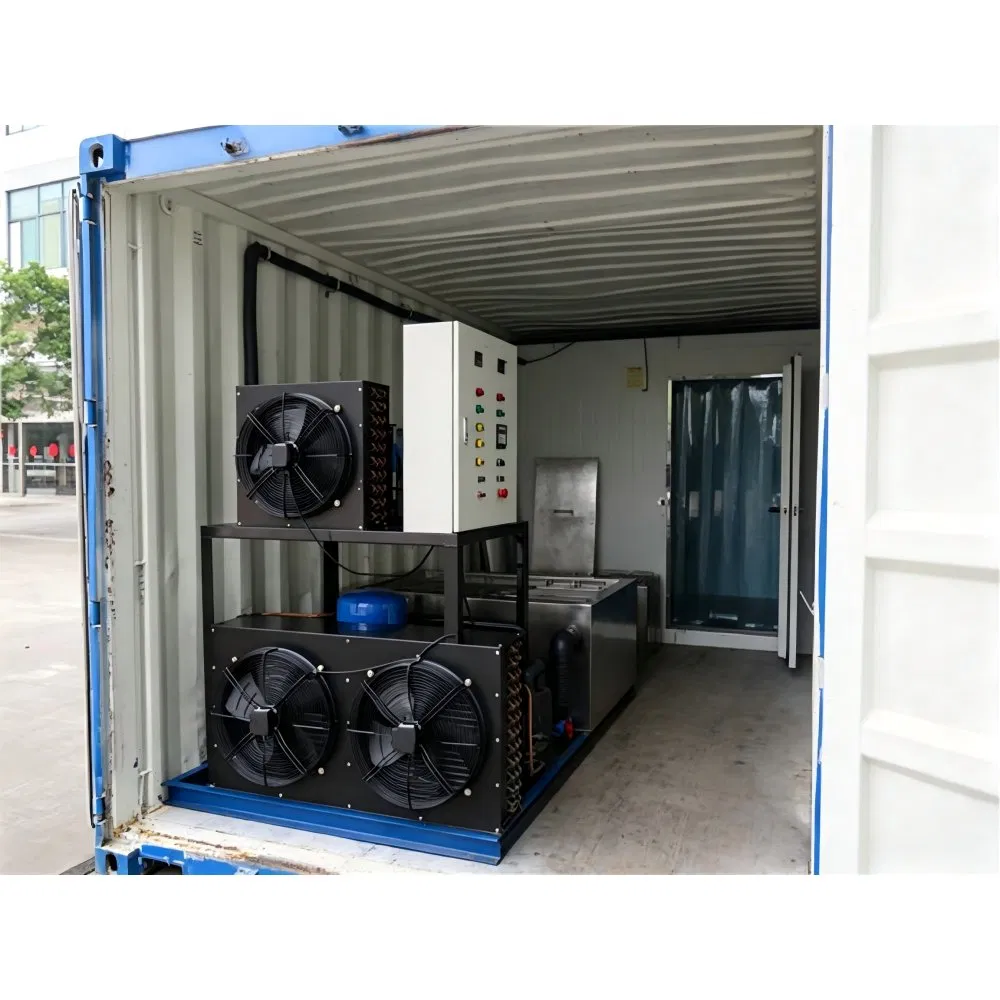 Energy Saving Ice Making Machine Containerized Block Ice Making Machine for Cold Storage