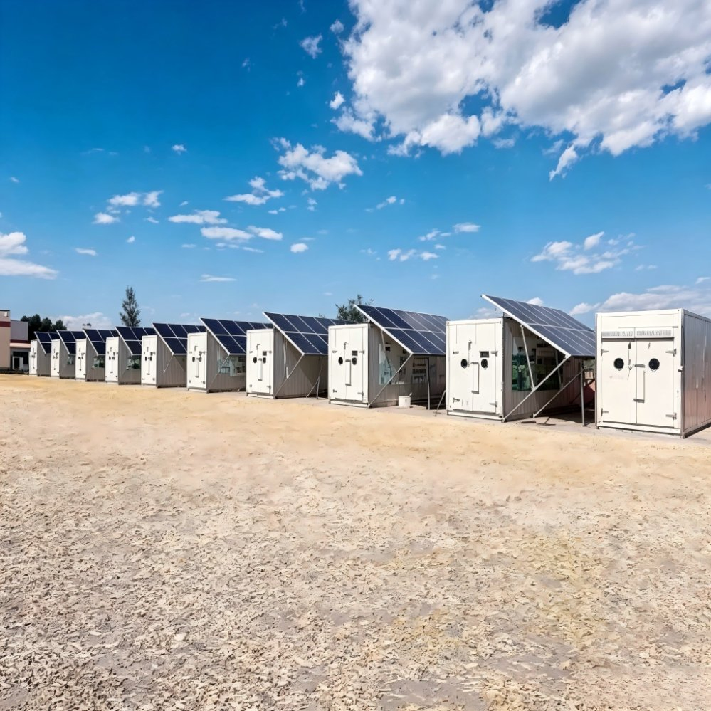 Modular Design Prefab Cold Storage Room Solar Cold Storage Freezer for Mushroom Cultivation and Storage