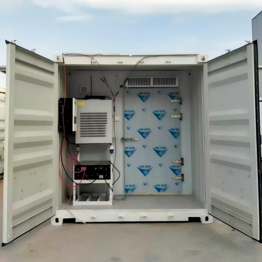 Cost Reduction & Efficiency Gain Solar Cold Storage Freezer Room for Ice Sculpture Preservation