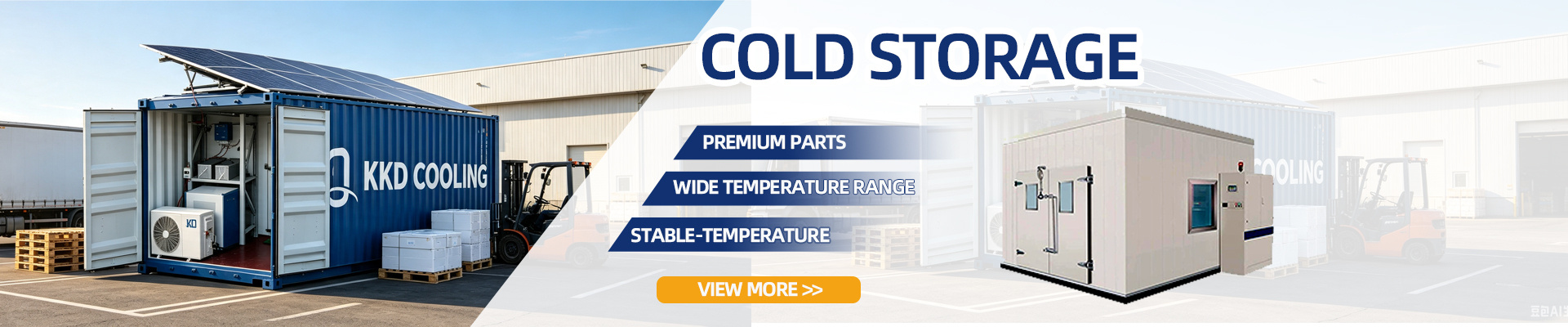 KKD Cold Storage Solutions product range